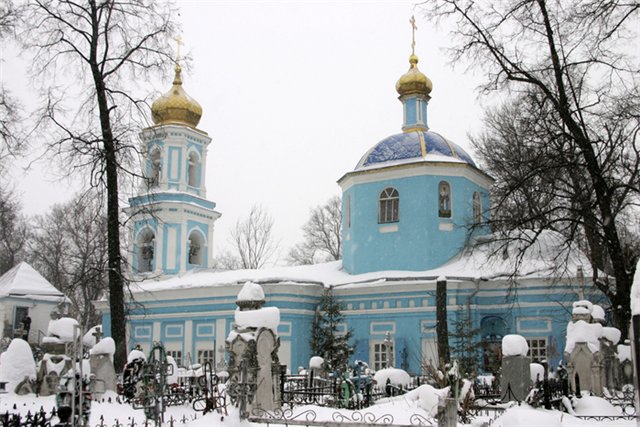 Казанский храм фото кладбище