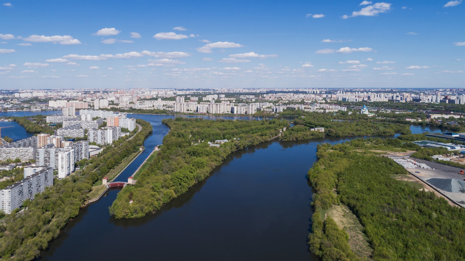 поселок шлюзы в москве