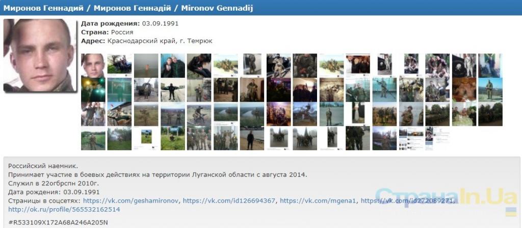 Список миротворец официальный фамилии и фото
