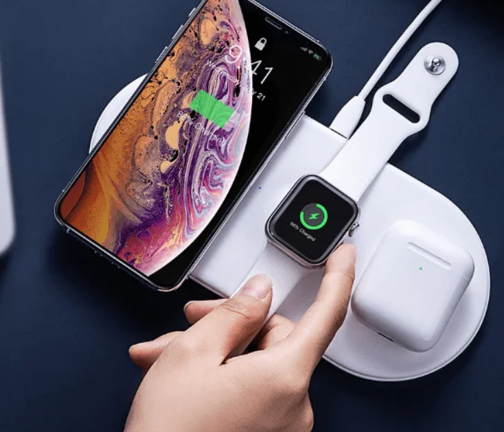 Зарядное устройство Baseus Wireless 3 в 1