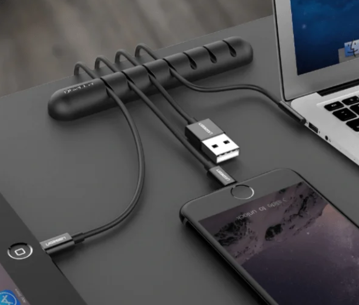 Ugreen Силиконовые гибкие кабельные зажимы