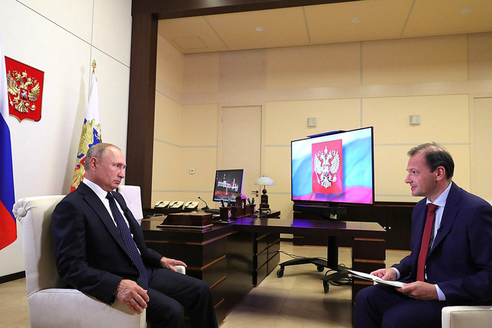 Интервью с президентом путиным. Интервью с президентом путиным
