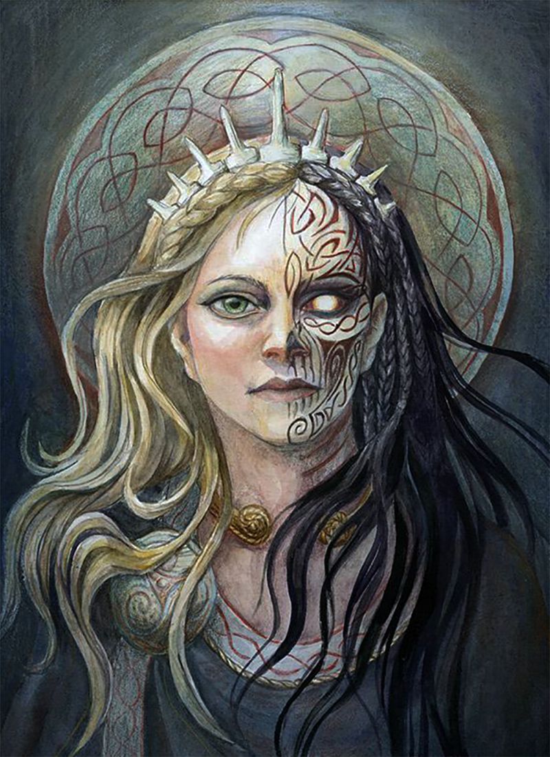 Скандинавская богиня смерти Хель