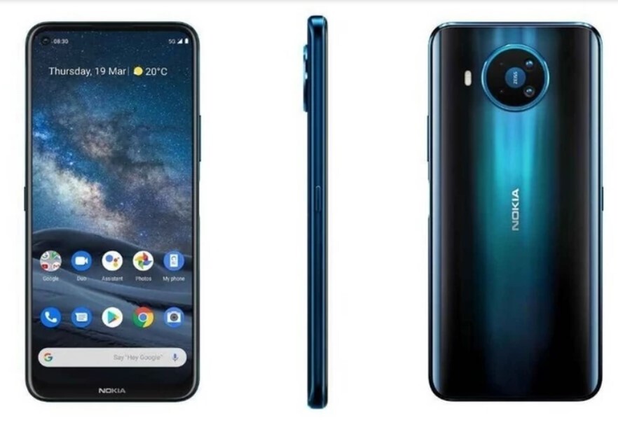 Nokia 8.3 5G дебютирует в мире.