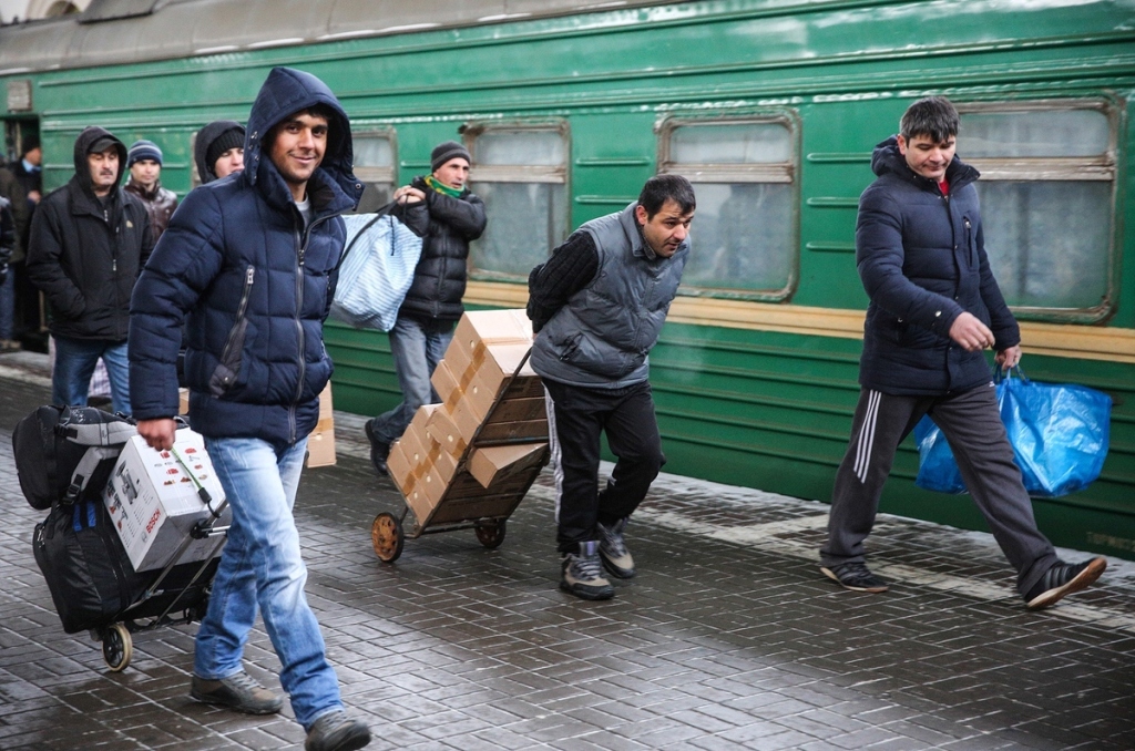 Узбеки в москве фото