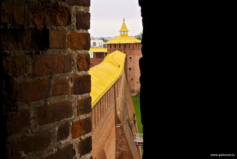 Это не показывают туристам. Маринкина башня. Коломна.