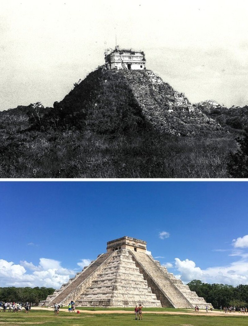 пирамиды до раскопок