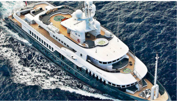 Яхта Олимпия Путина Фото