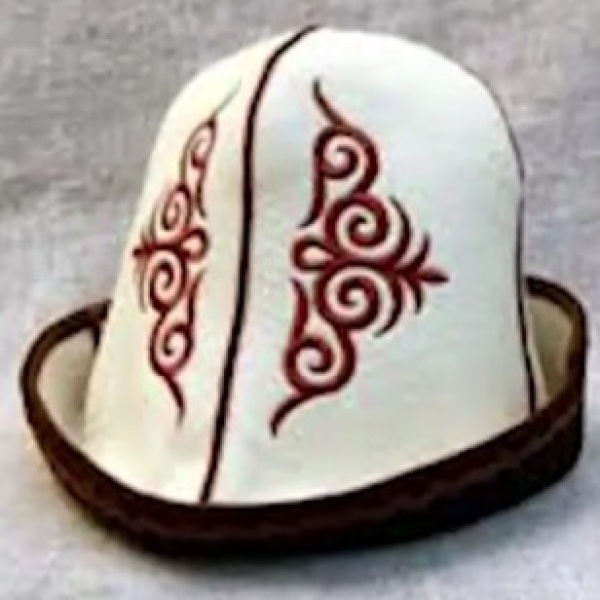 Калпак кыргызский рисунок