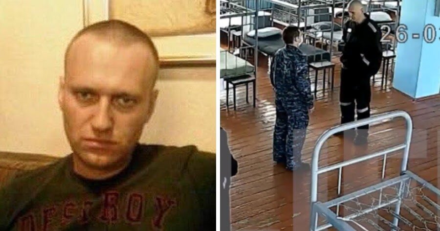 Лица отбывшие уголовные наказания. Навальный в колонии 2021.