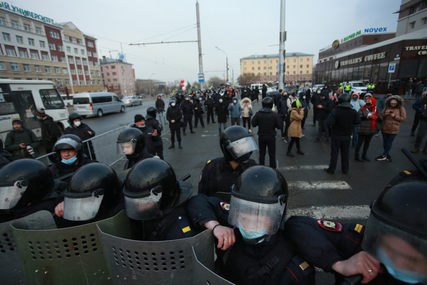 Протесты в Барнауле