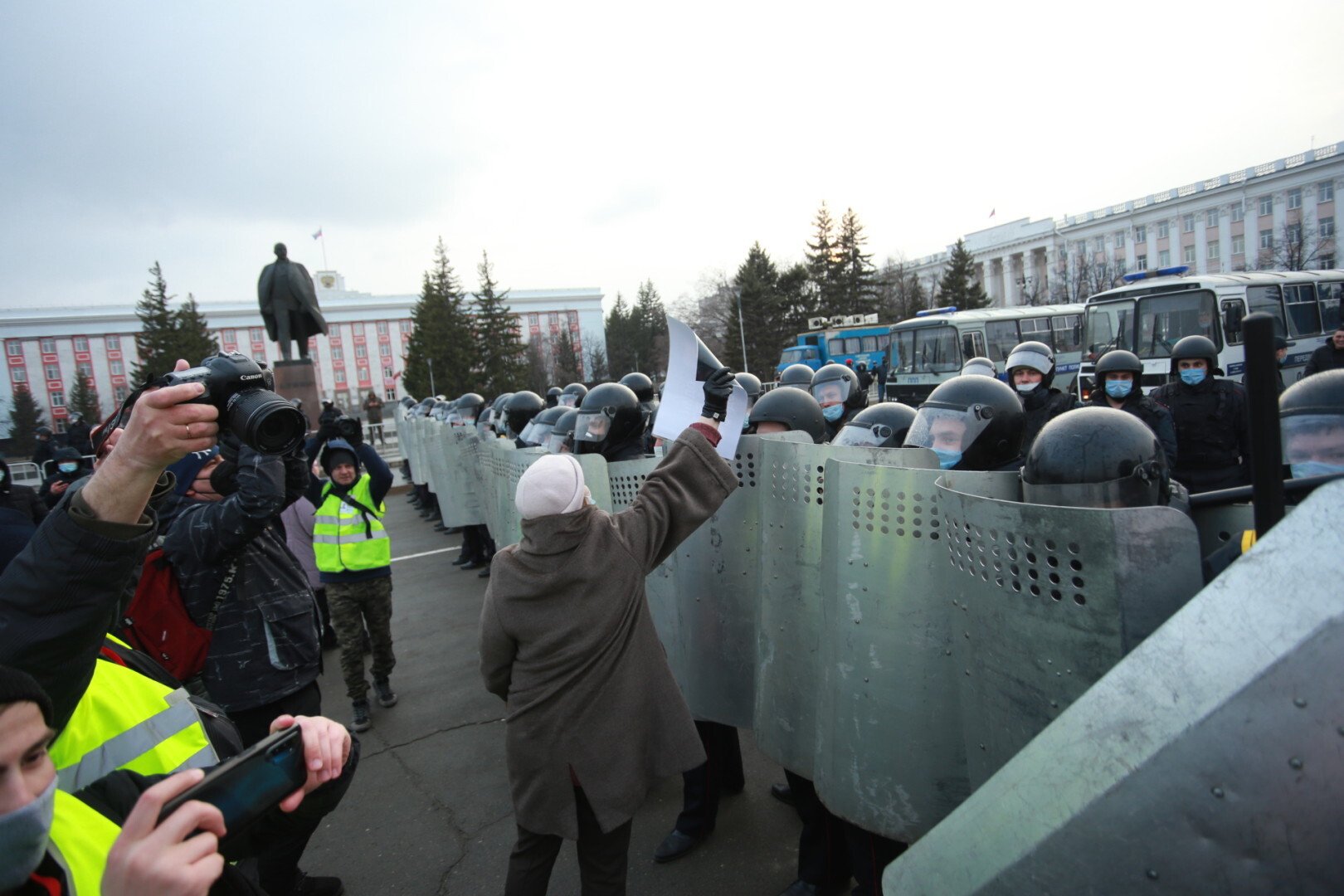 Митинги в Барнауле 2022