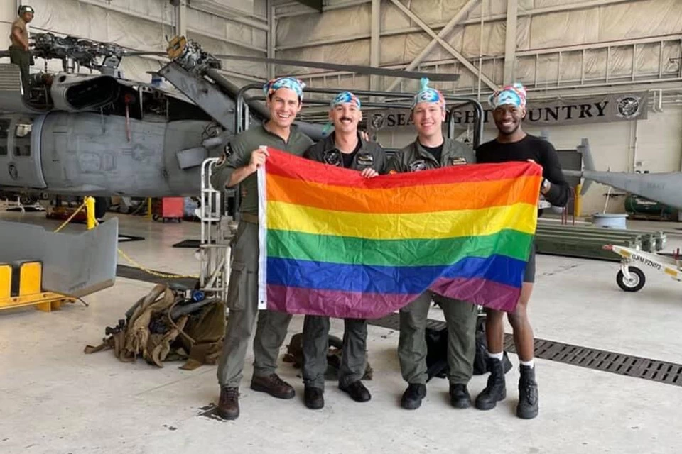 Gay military contractor