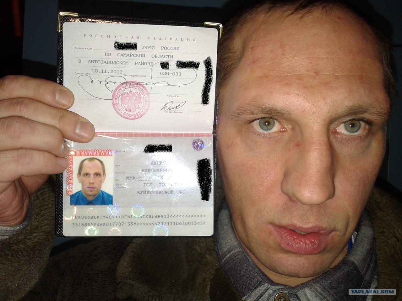 Паспорт человека