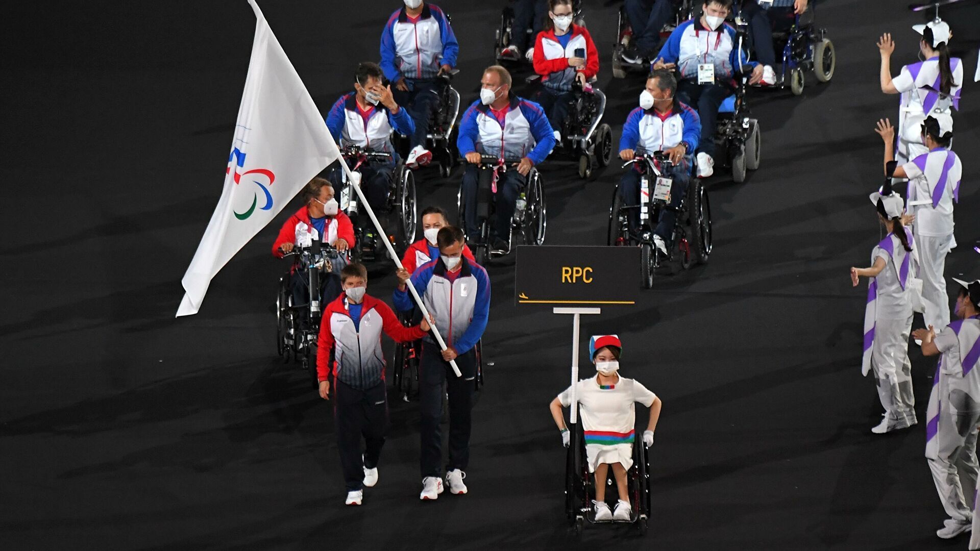 Открытие паралимпийских игр