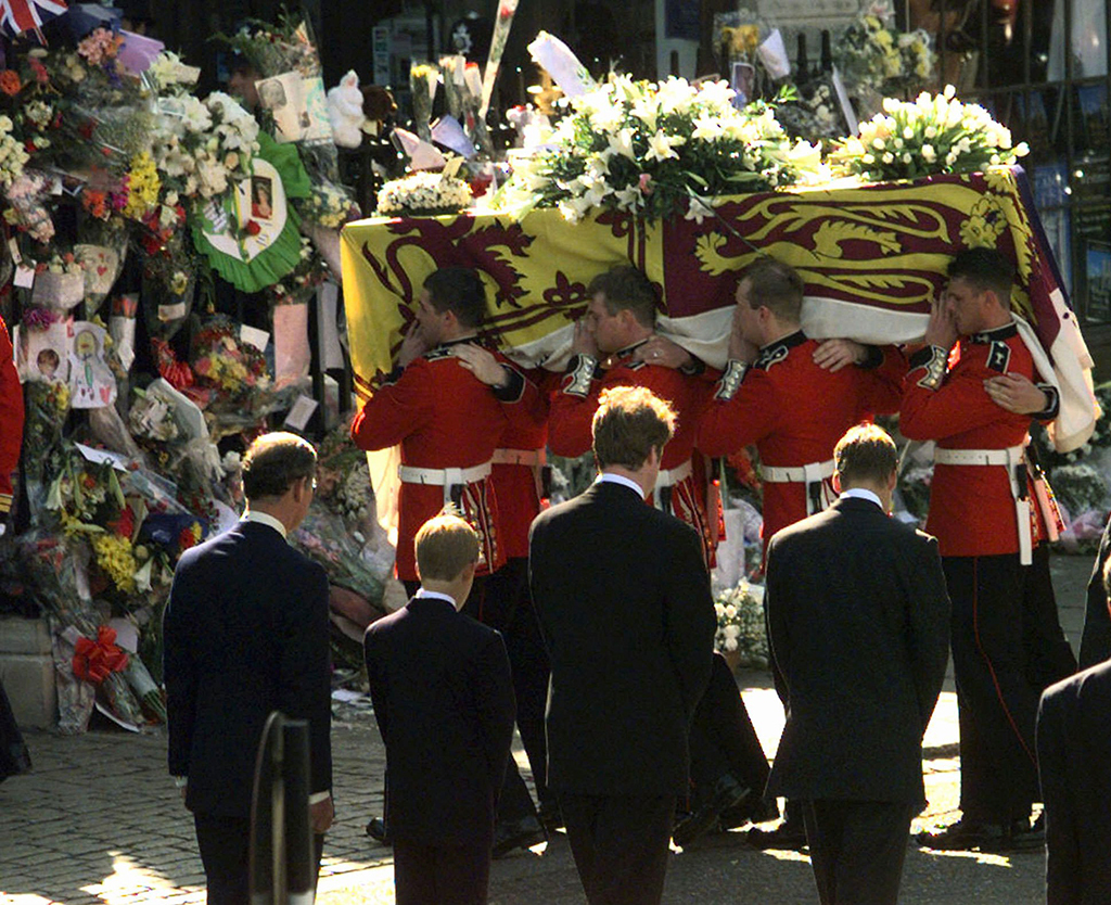 Диана Уэльская похороны
