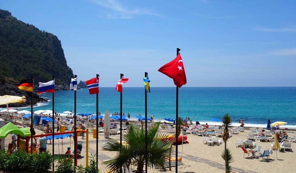 Пляж Дамлаташ Турция