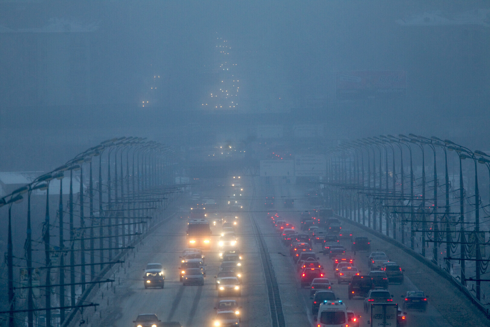 Москва в тумане