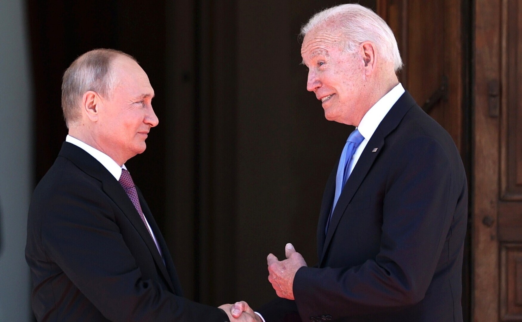 Встреча Путина с президентом США Байденом