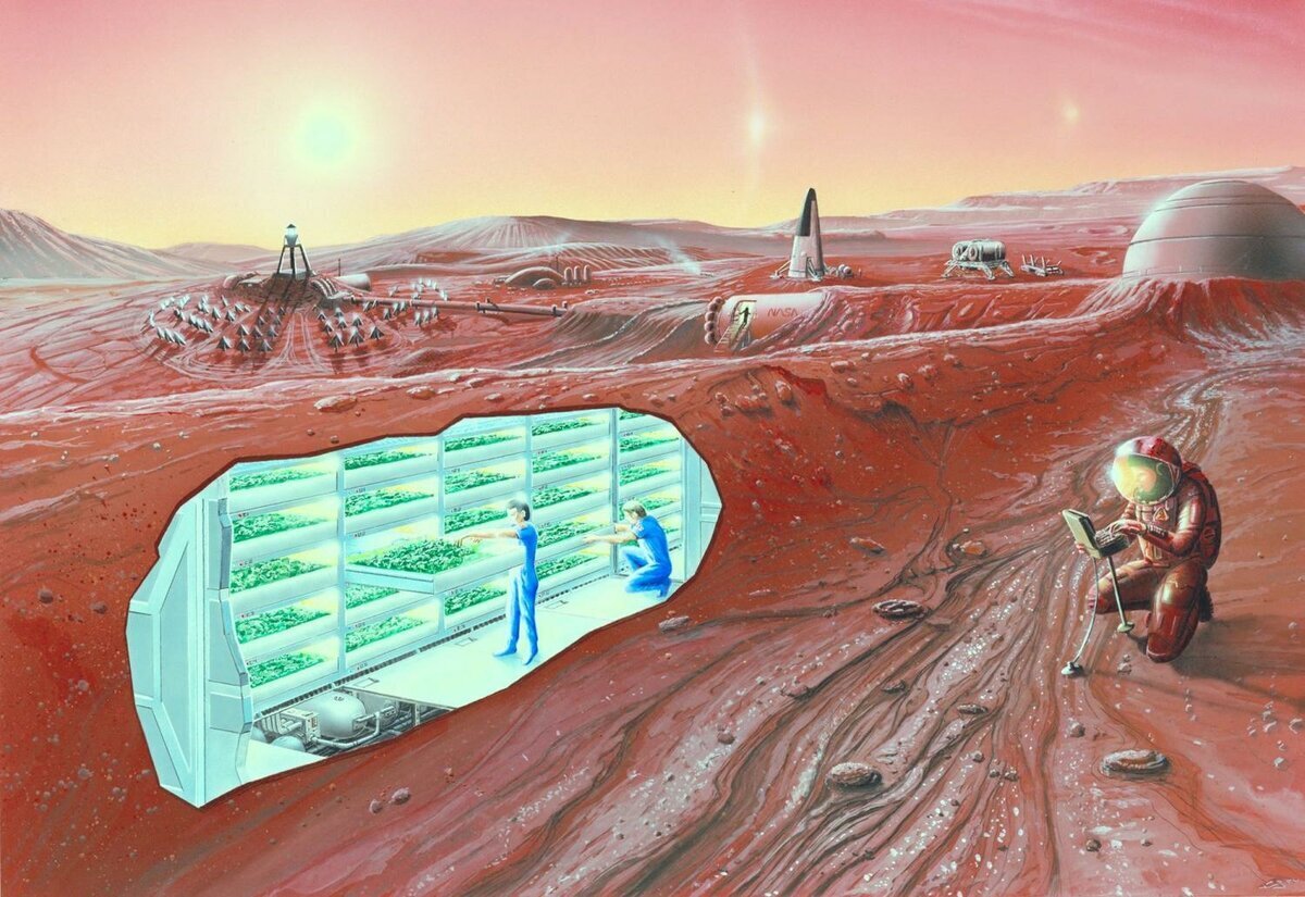Колонизация Марса жизнь на Марсе