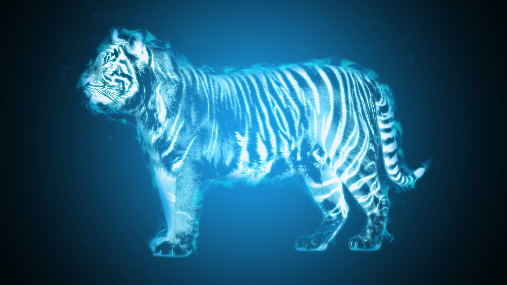 2022 Голубого водяного тигра