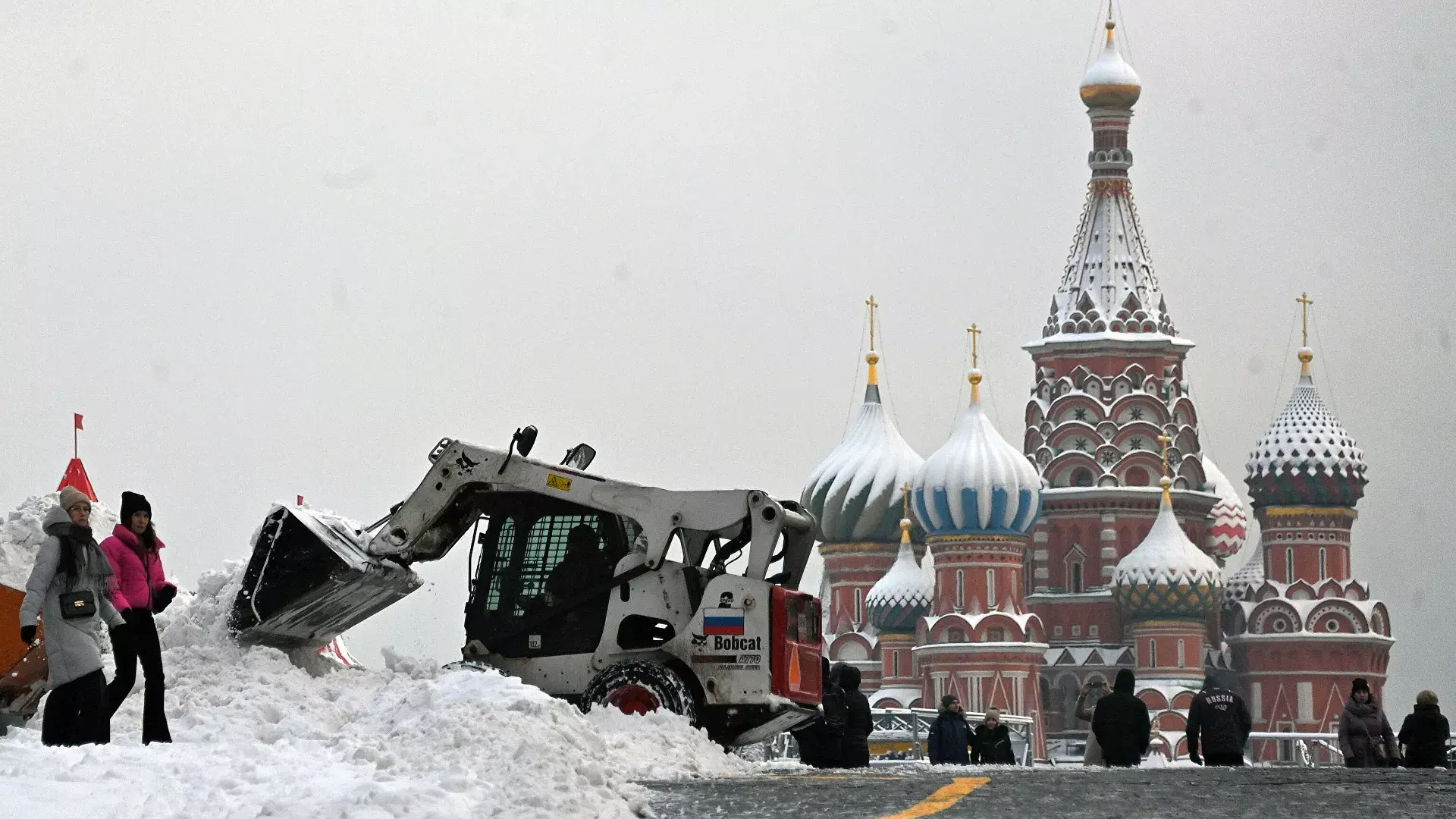 зима в москве сегодня