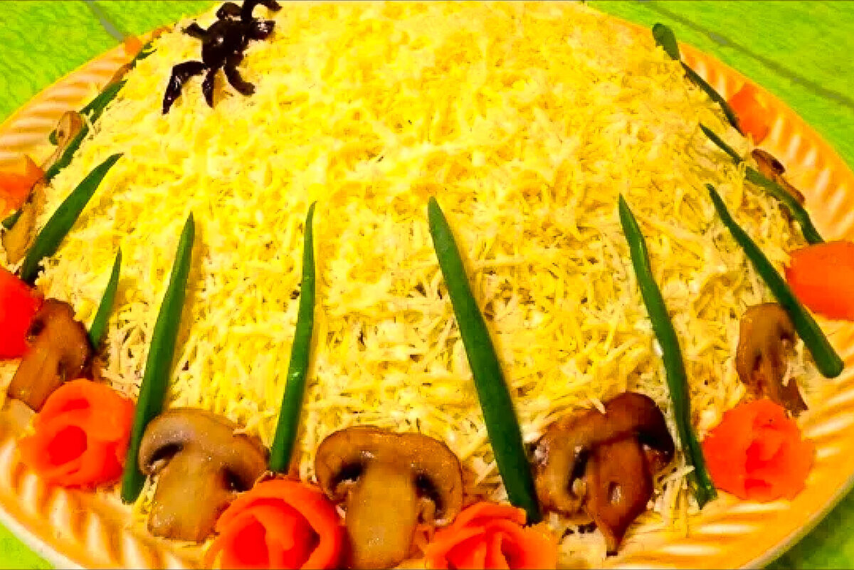Салат муравейник рецепт с фото пошагово