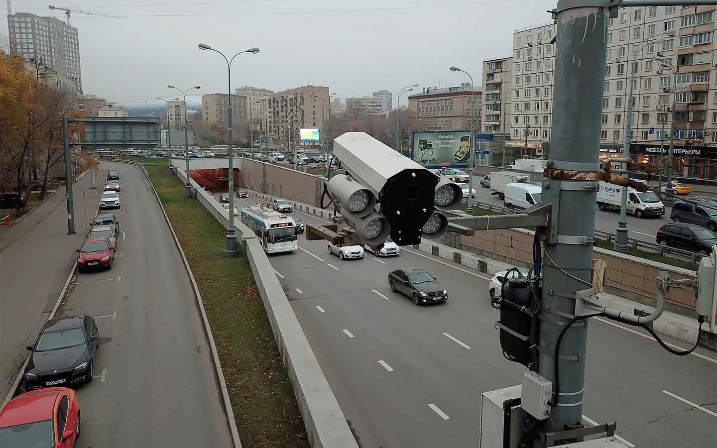 Камеры на дорогах москвы