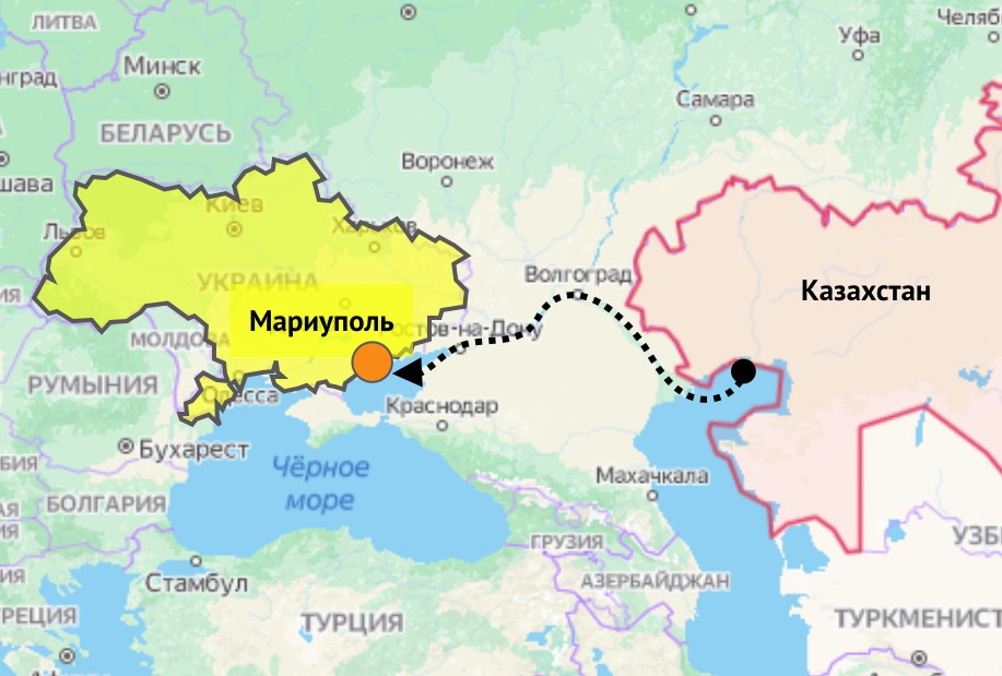 Казахстан в обход россии. Казахстан и Украина на карте. Море в Казахстане на карте. Казахстан выход к морю. У Казахстана есть выход к морю.