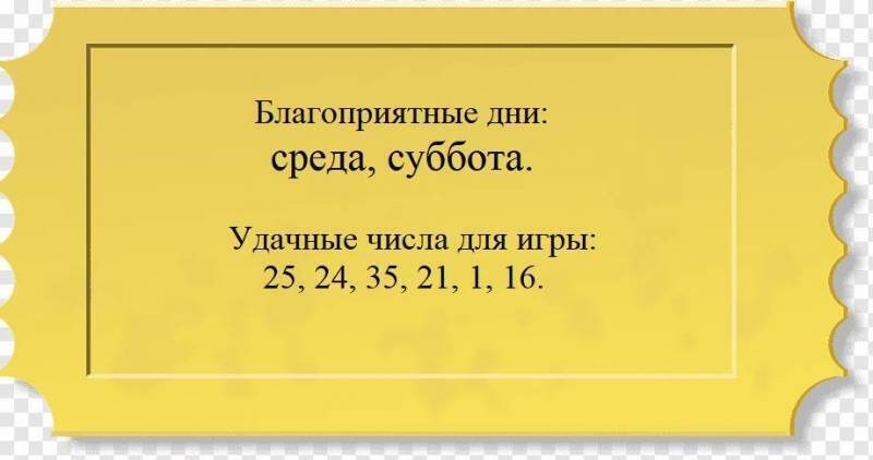 Когда по лунному календарю покупать лотерейный билет