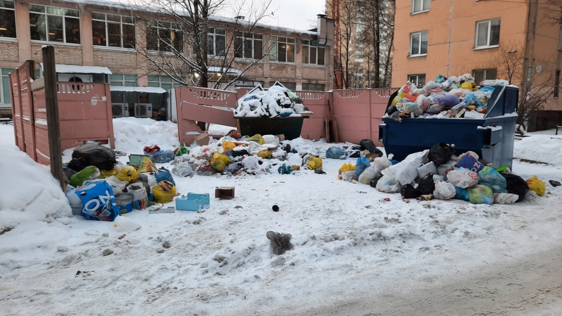 свалка в санкт петербурге