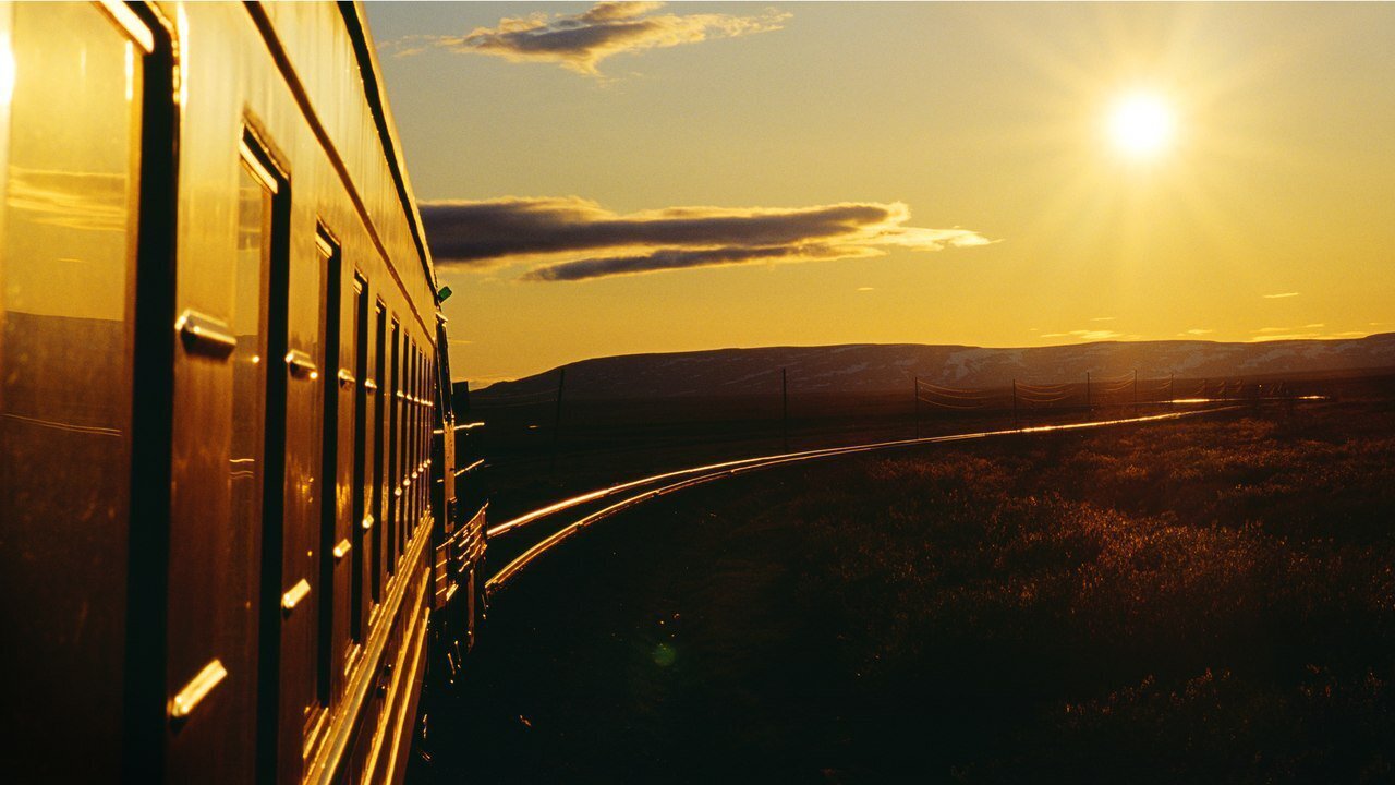 Пейзаж из поезда