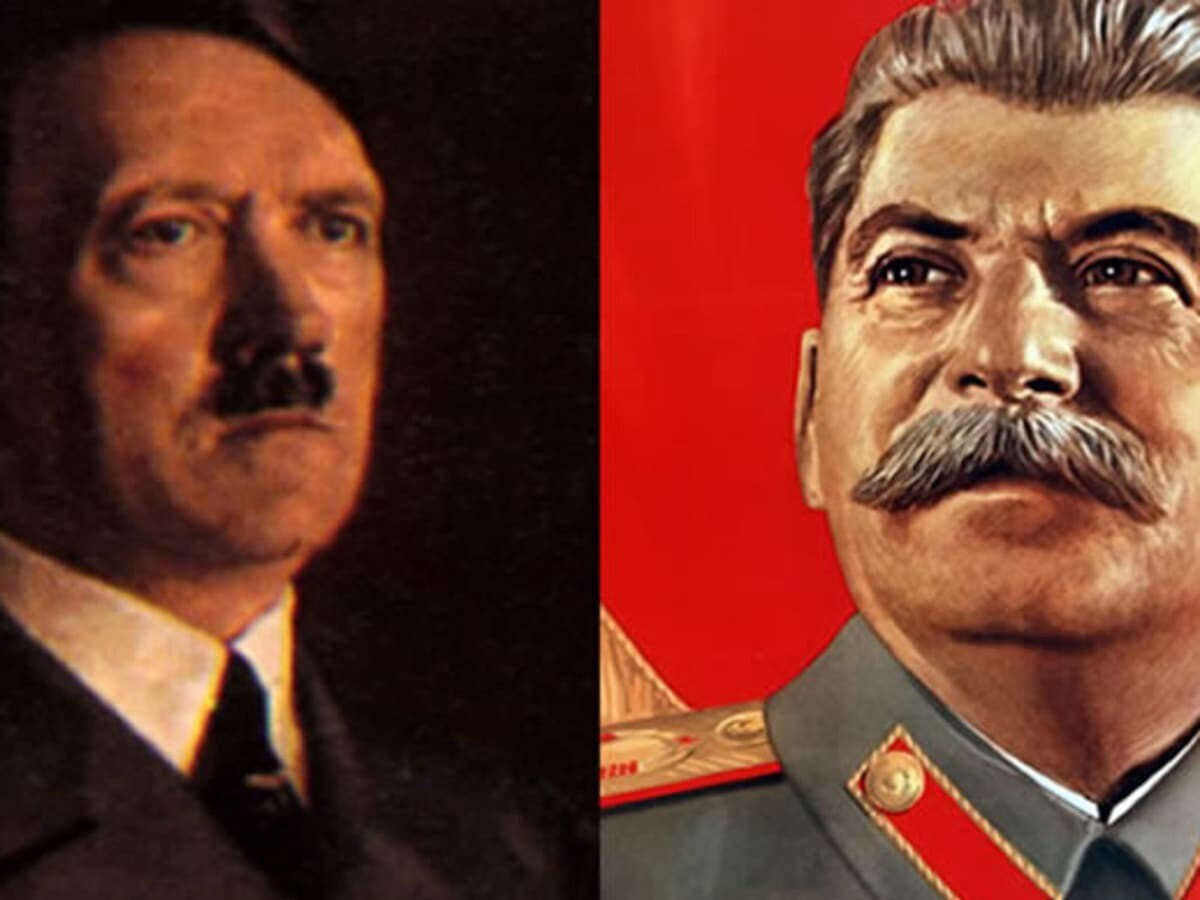 Иосиф сталин и адольф гитлер фото