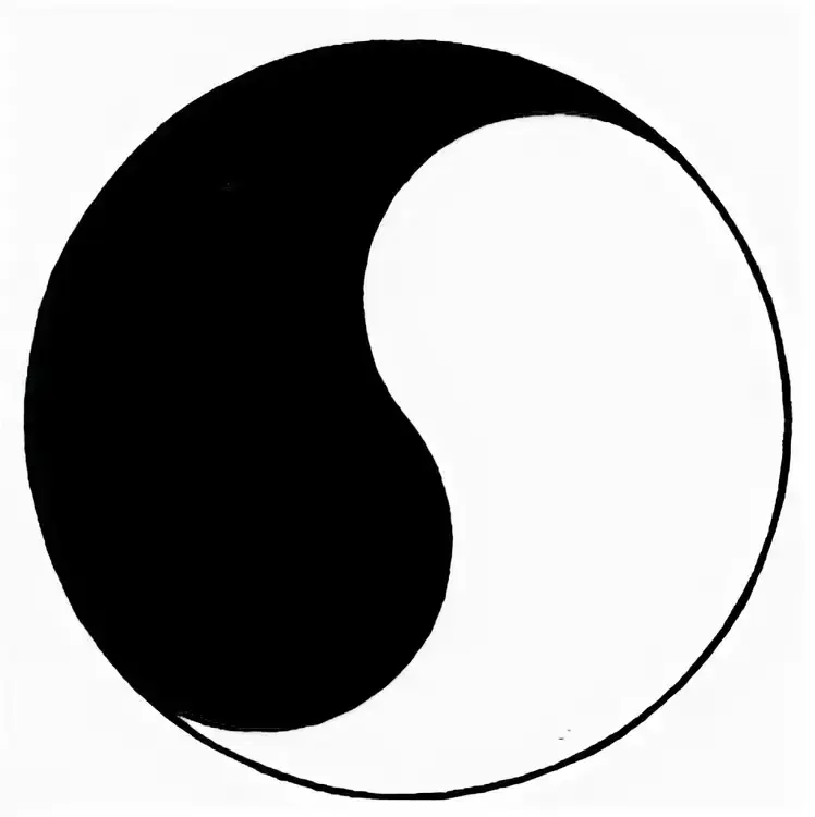 Где еще 1 круг. Чёрно белый круг. Белый круг на черном. Черный круг символ. Символ черное белое.