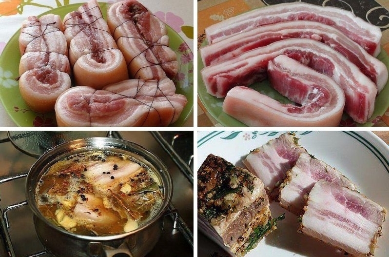 Блюда из свиной грудинки рецепты с фото простые и вкусные рецепты