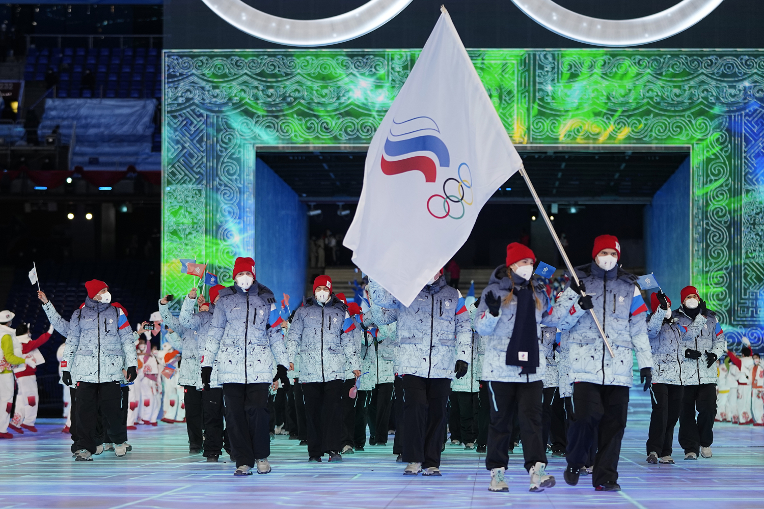 Открытие олимпиады в Пекине 2022