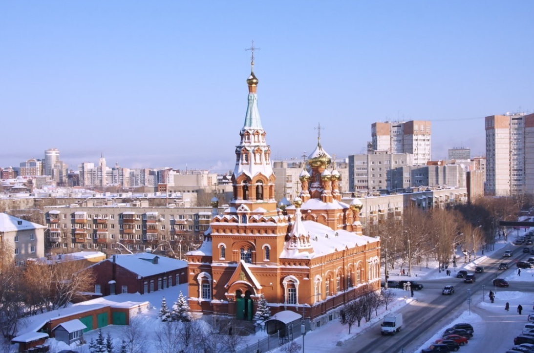 Вознесенская Церковь зимняя Пермь