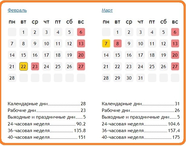 15.03 24 выходной будет ли