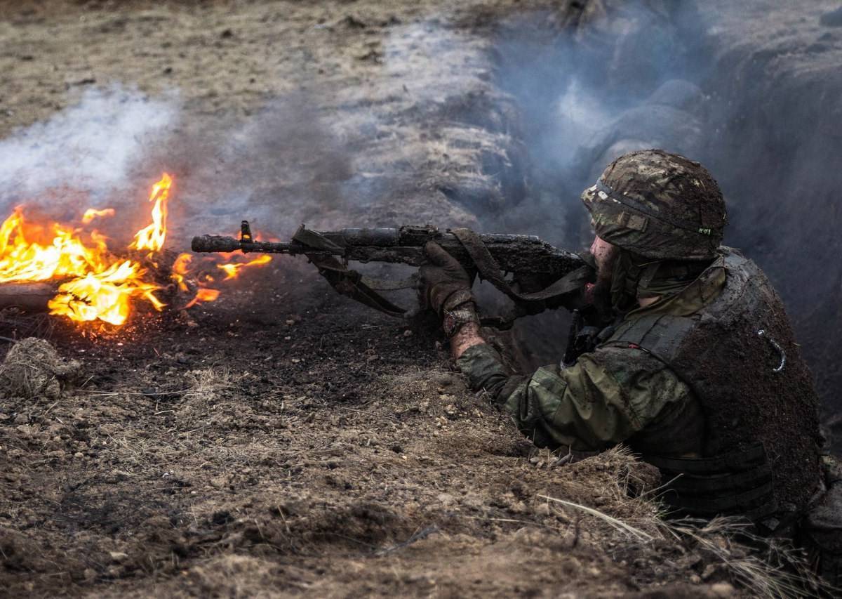 Фото военных действий на украине