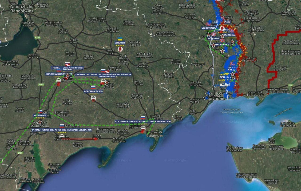 Карта где находится мариуполь на карте украины