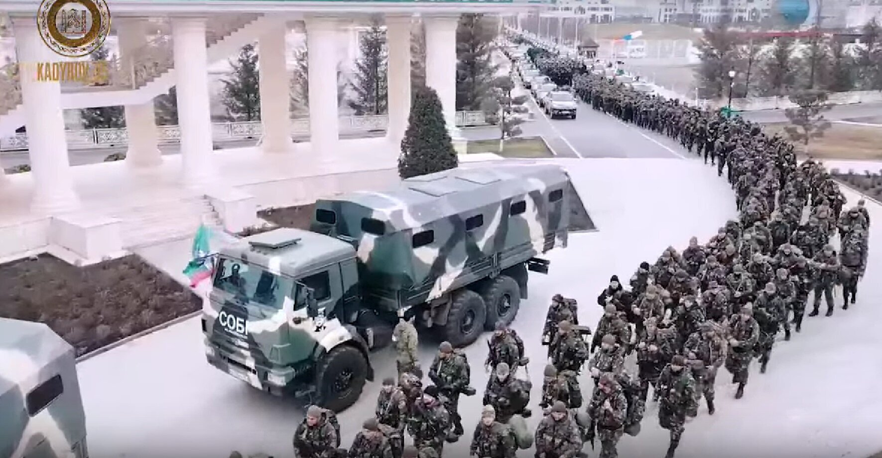 Военная полиция Чечни на Украине