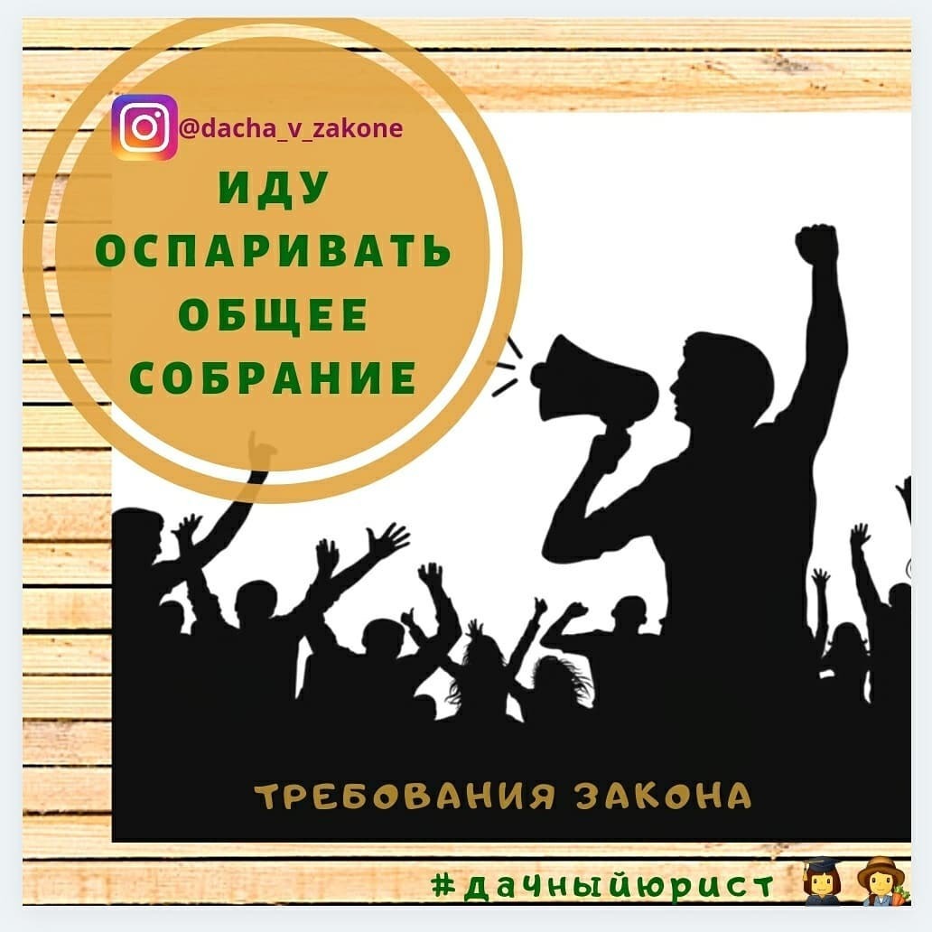 Оспорить решение общего собрания СНТ. Требования закона. | Попова Светлана  Валерьевна, 12 марта 2022