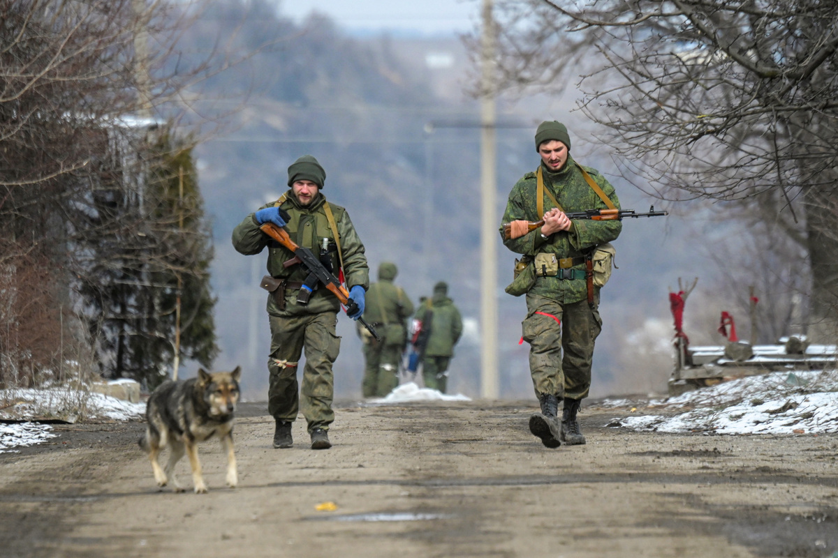 Солдаты России на Украине