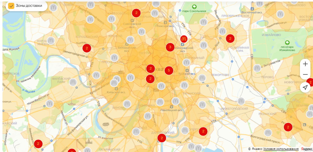 Работает ли москва. Расположение макдональдс в Москве на карте. Интерактивная карта. Карта макдональдс в России. Открытые Макдональдсы в Москве карта.