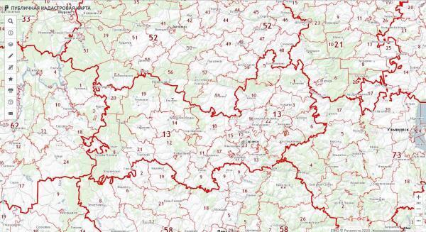 Росреестр земли кадастровая карта