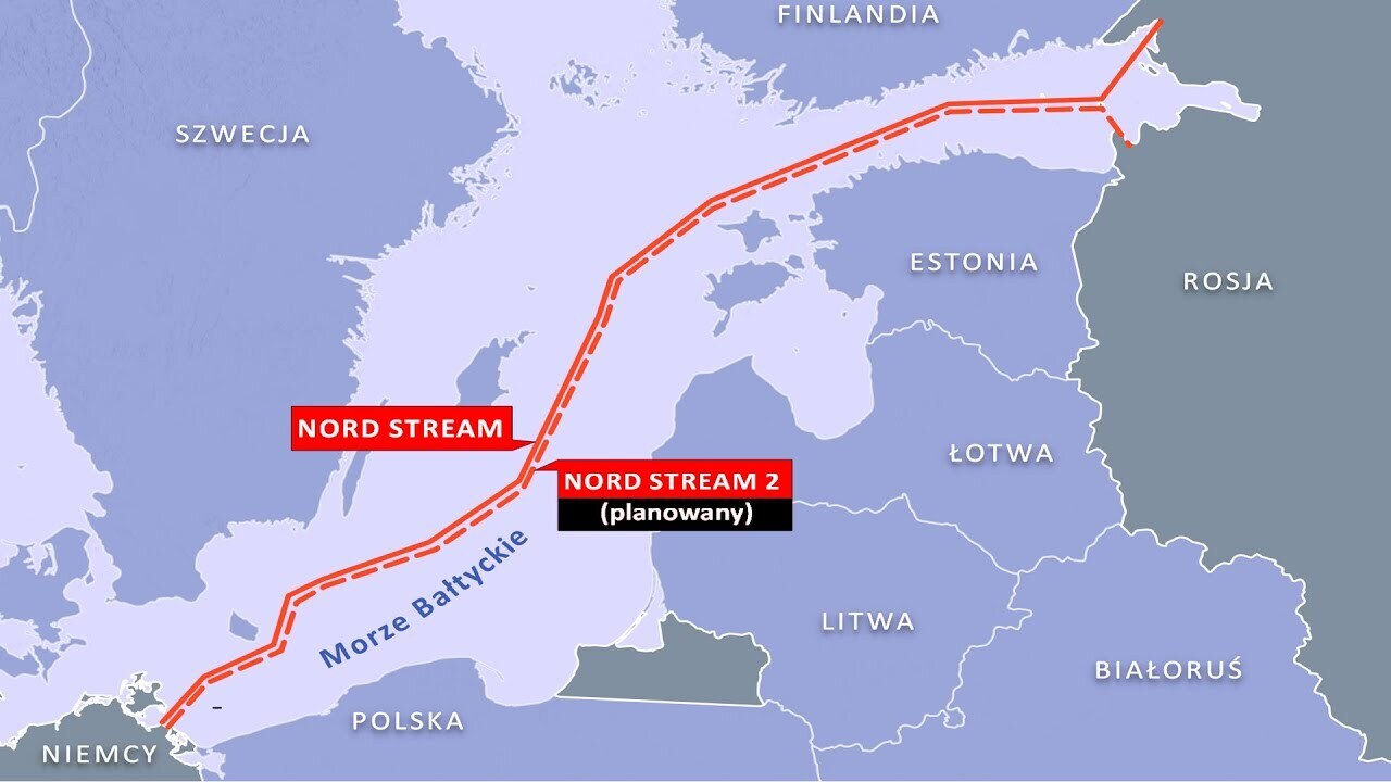 Северный поток 2 сколько осталось достроить карта