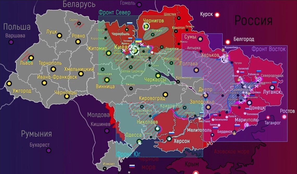 Стратегическая карта украины