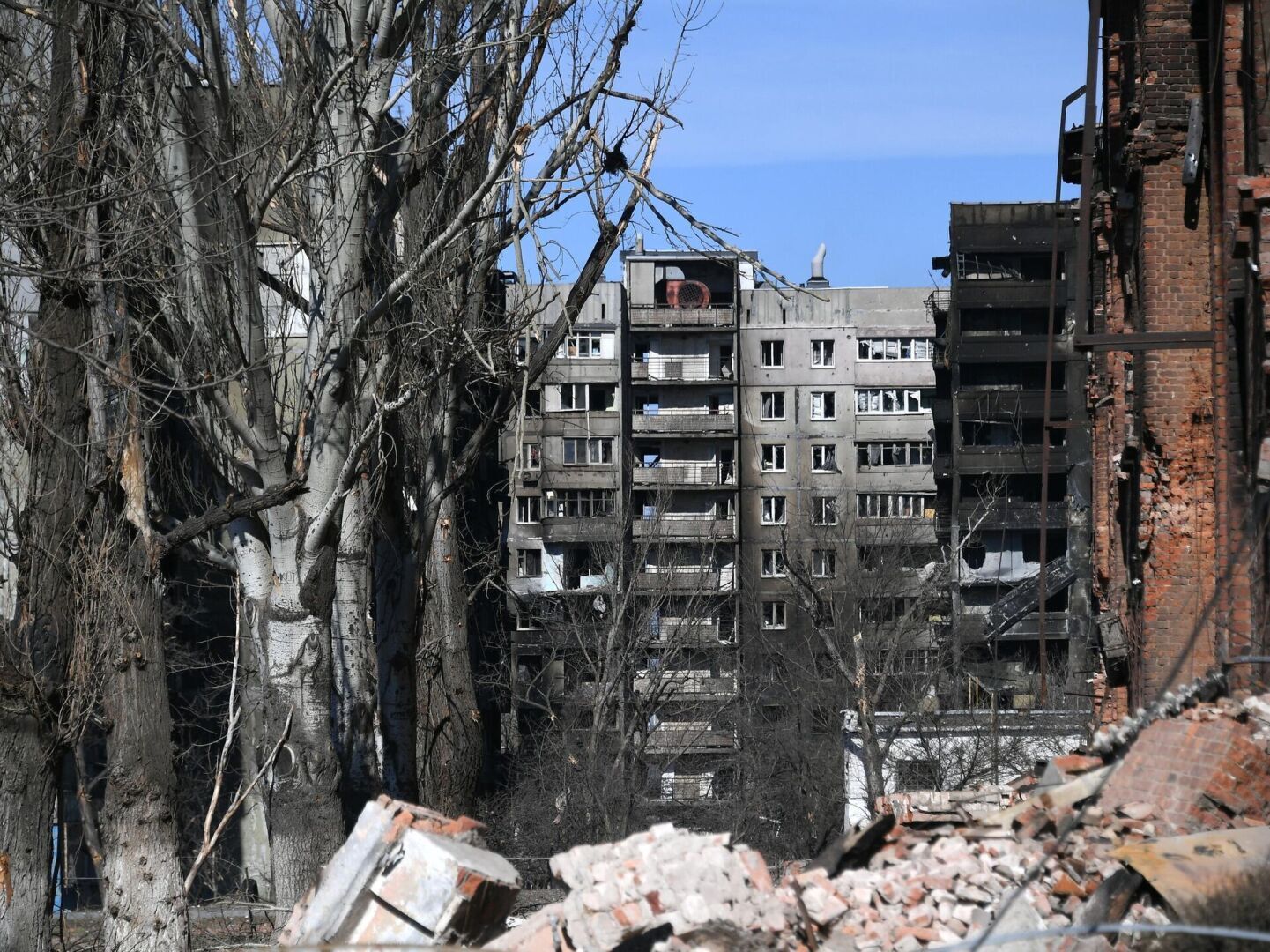 Фото разрушенного мариуполя сегодня