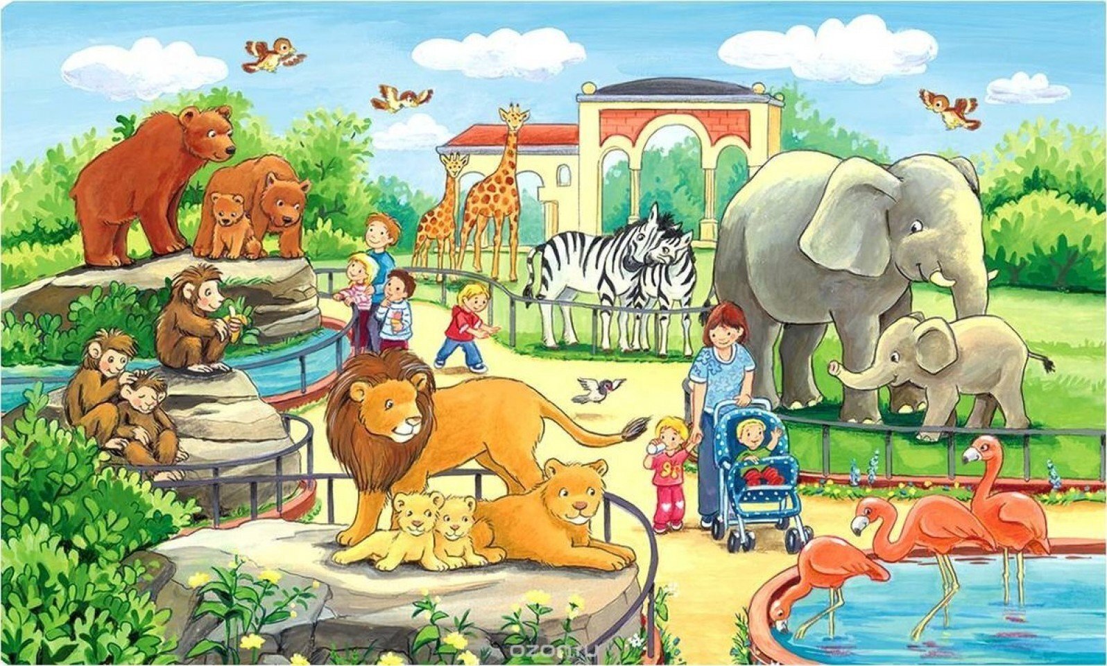 Зоопарк для дошкольников