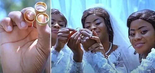 Мужчина планировал жениться на девушке, но пришлось ещё жениться на её сестрах. Своеобразная, но романтическая история и красочное видео со свадьбы.